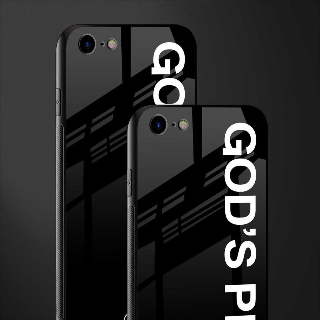 god's plan glass case for iphone se 2020 image-2