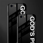 god's plan glass case for iphone se 2020 image-2