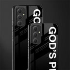 god's plan back phone cover | glass case for samsung galaxy a54 5g