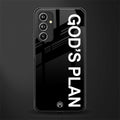 god's plan back phone cover | glass case for samsung galaxy a54 5g