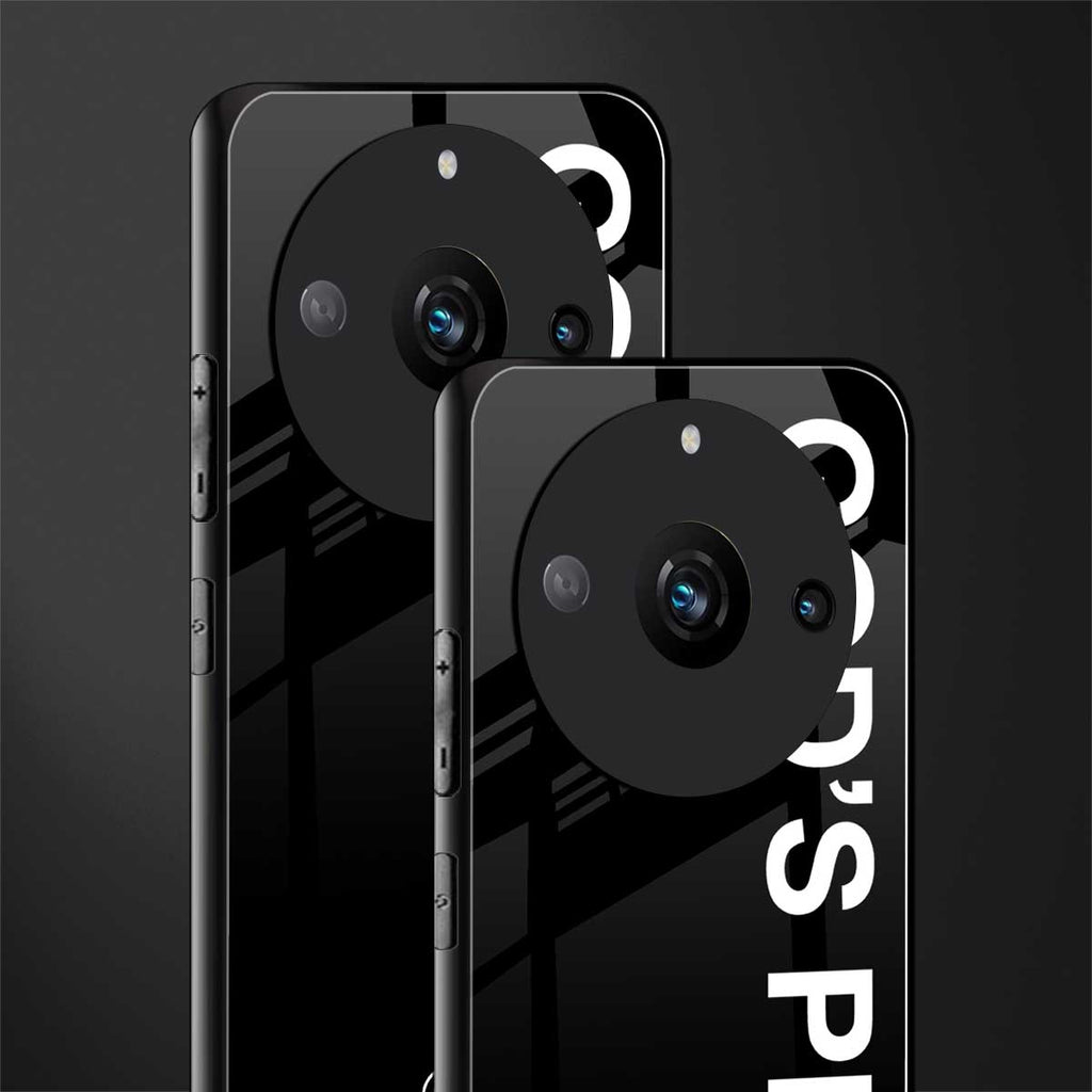 god's plan back phone cover | glass case for realme 11 pro 5g