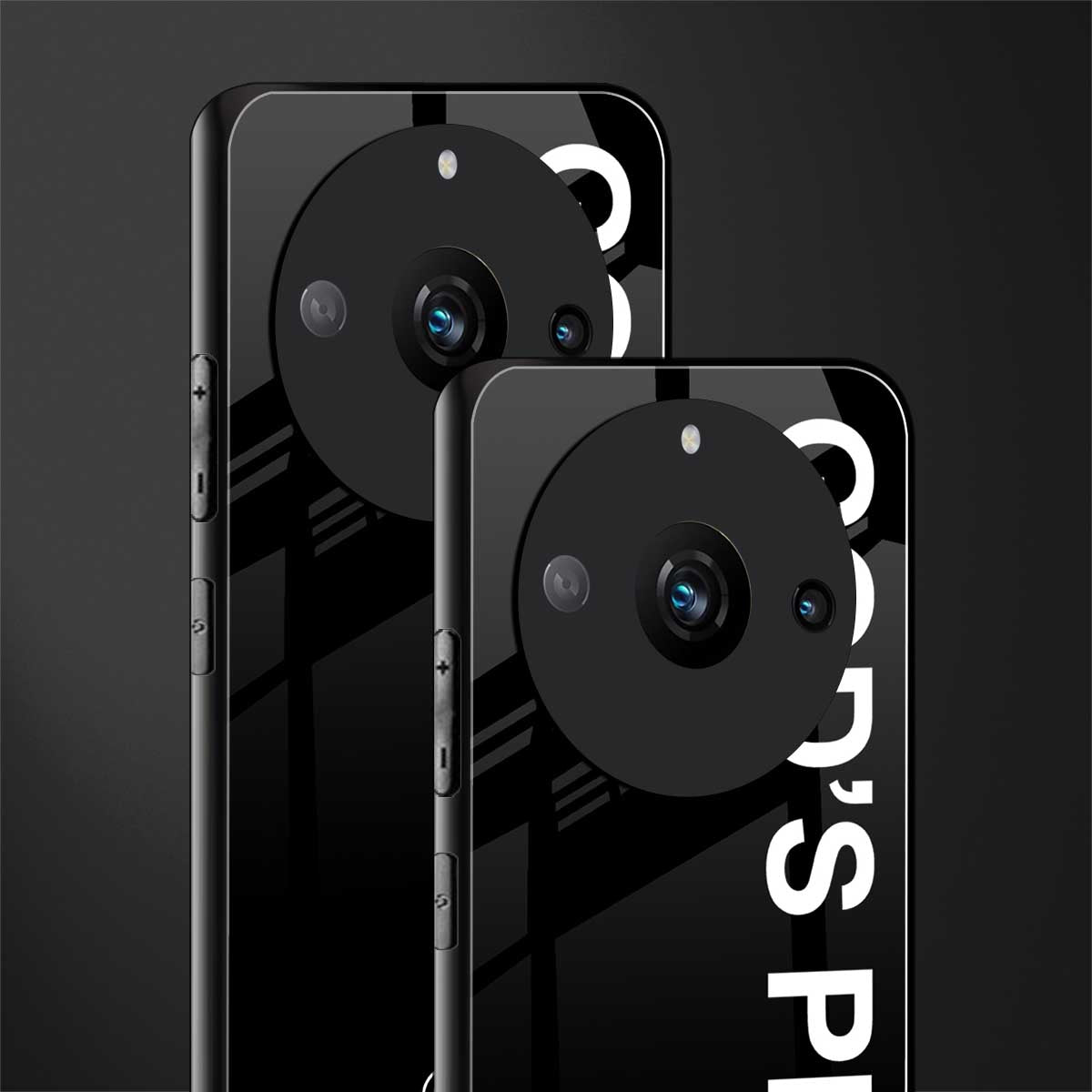 god's plan back phone cover | glass case for realme 11 pro 5g