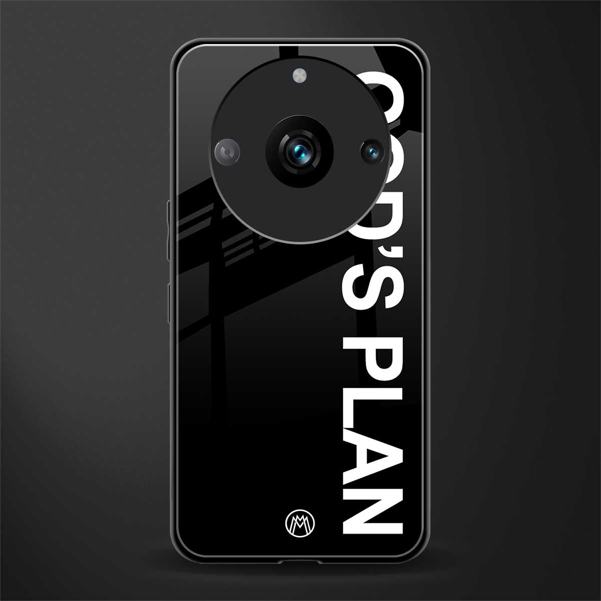 god's plan back phone cover | glass case for realme 11 pro 5g