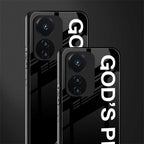 god's plan back phone cover | glass case for vivo t1 44w 4g