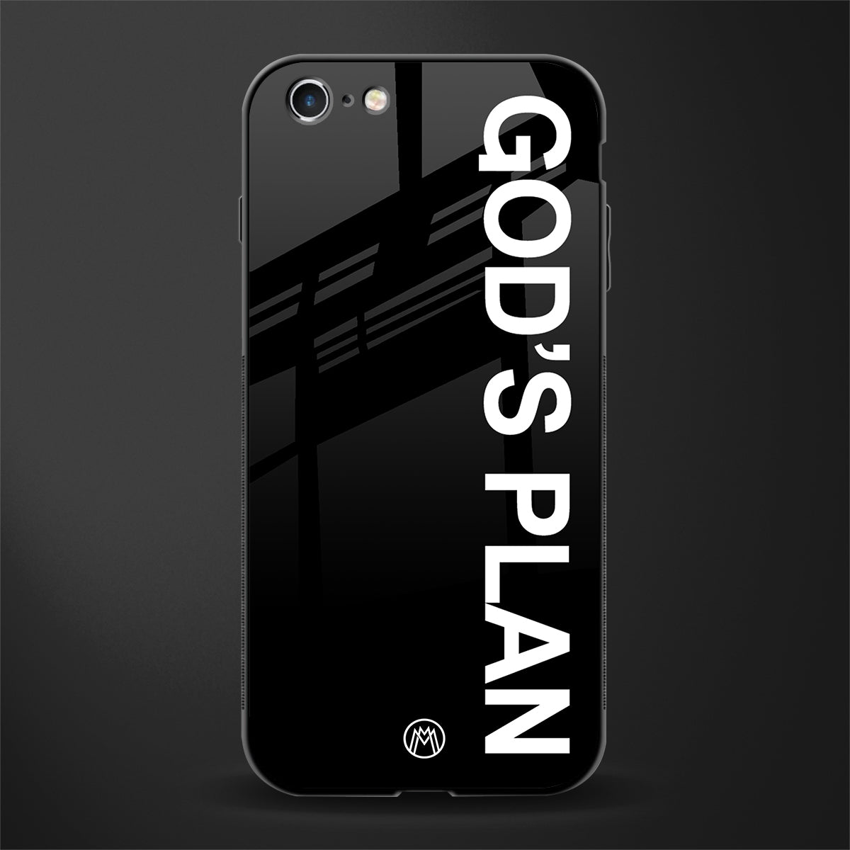 god's plan glass case for iphone 6 image