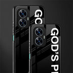 god's plan back phone cover | glass case for realme c55
