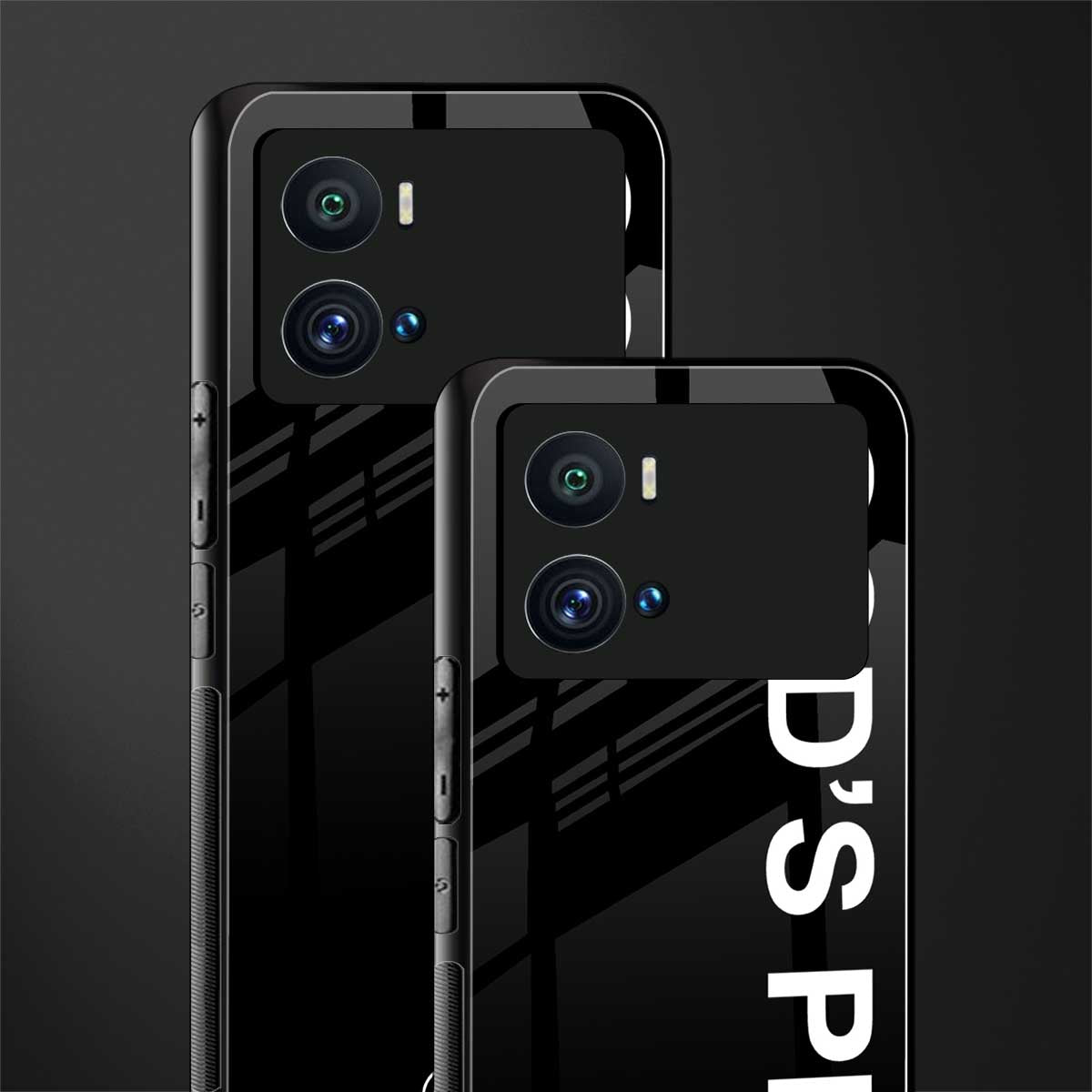 god's plan back phone cover | glass case for iQOO 9 Pro