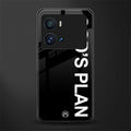 god's plan back phone cover | glass case for iQOO 9 Pro