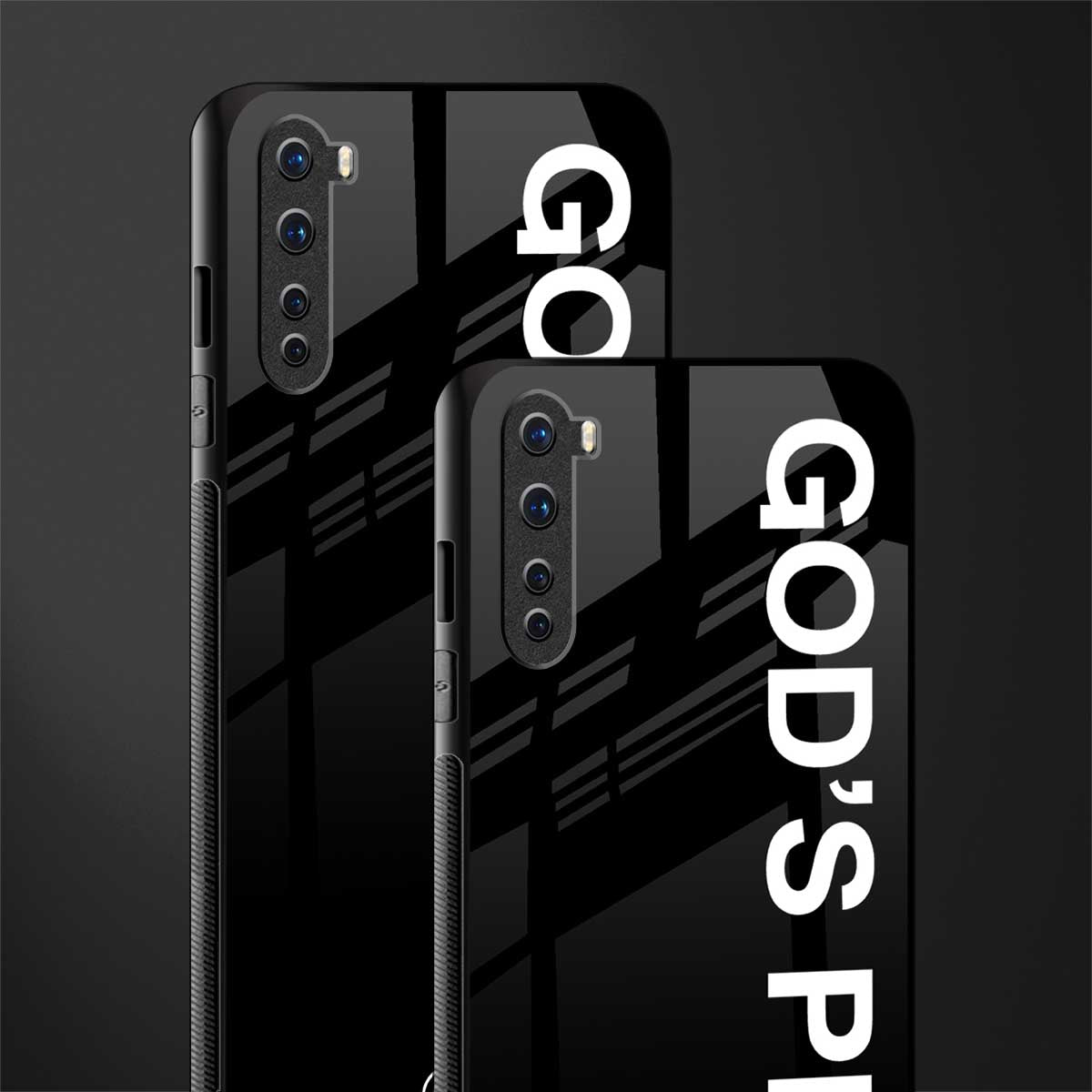 god's plan glass case for oneplus nord ac2001 image-2