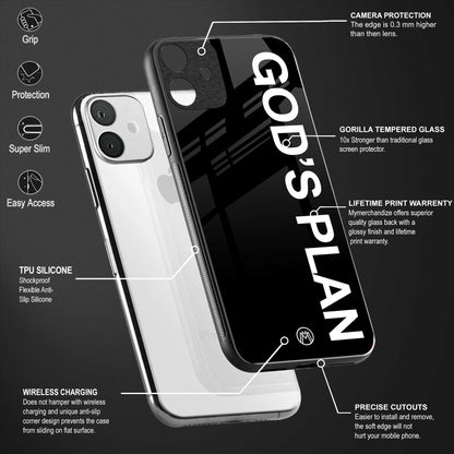 god's plan back phone cover | glass case for samsung galaxy a33 5g