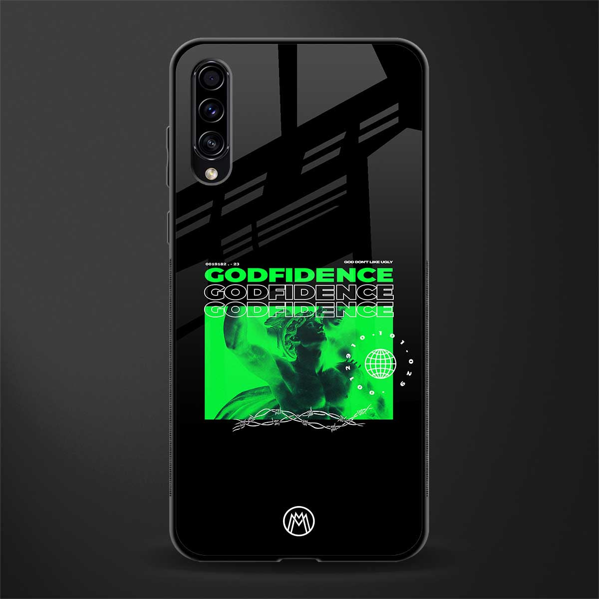 godfidence glass case for samsung galaxy a70s image