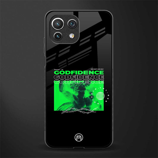 godfidence glass case for mi 11 lite image