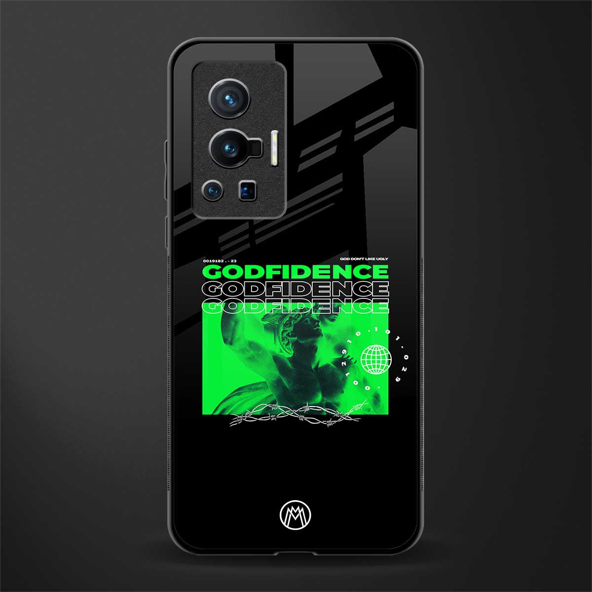 godfidence glass case for vivo x70 pro image