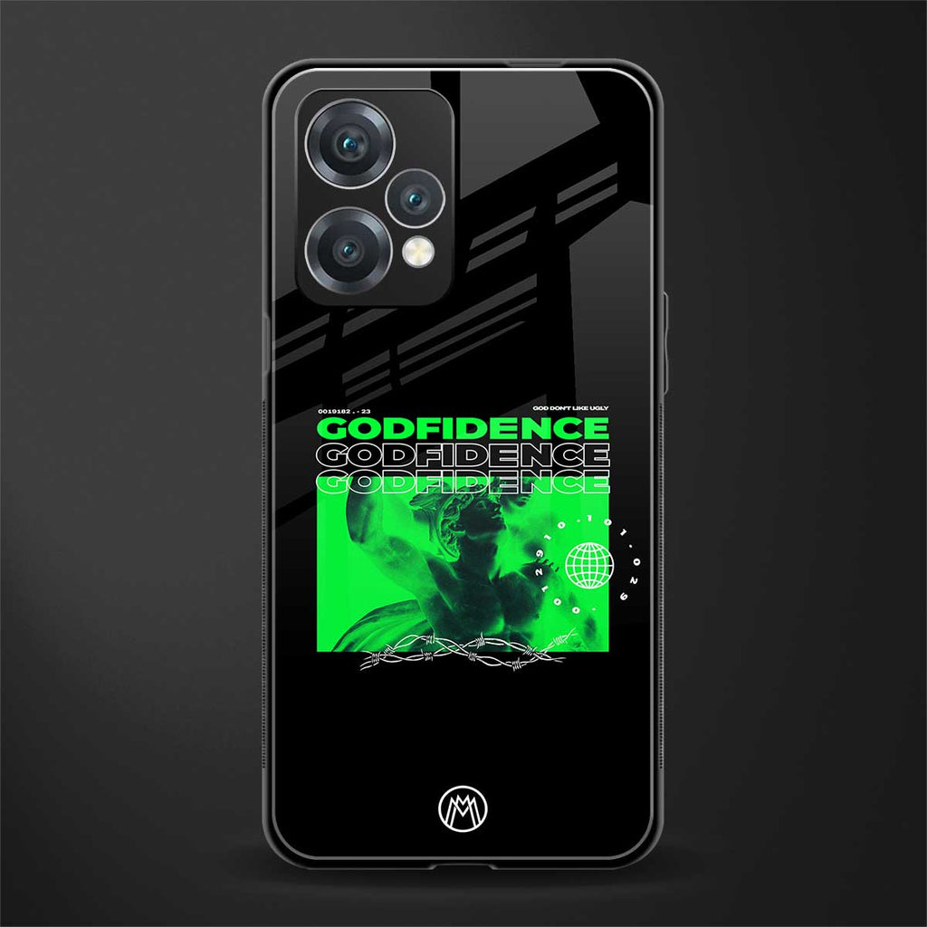 godfidence back phone cover | glass case for realme 9 pro 5g
