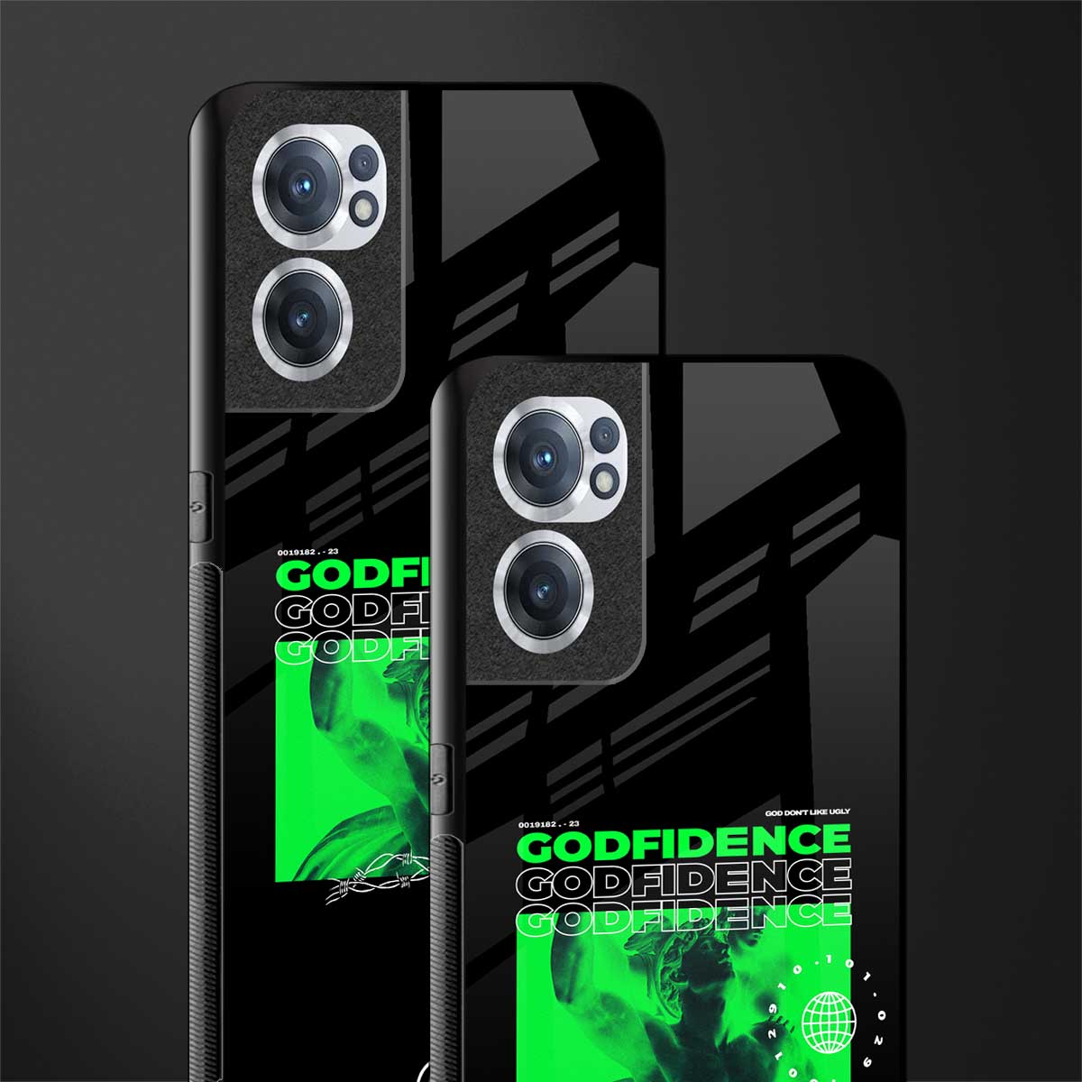 godfidence glass case for oneplus nord ce 2 5g image-2