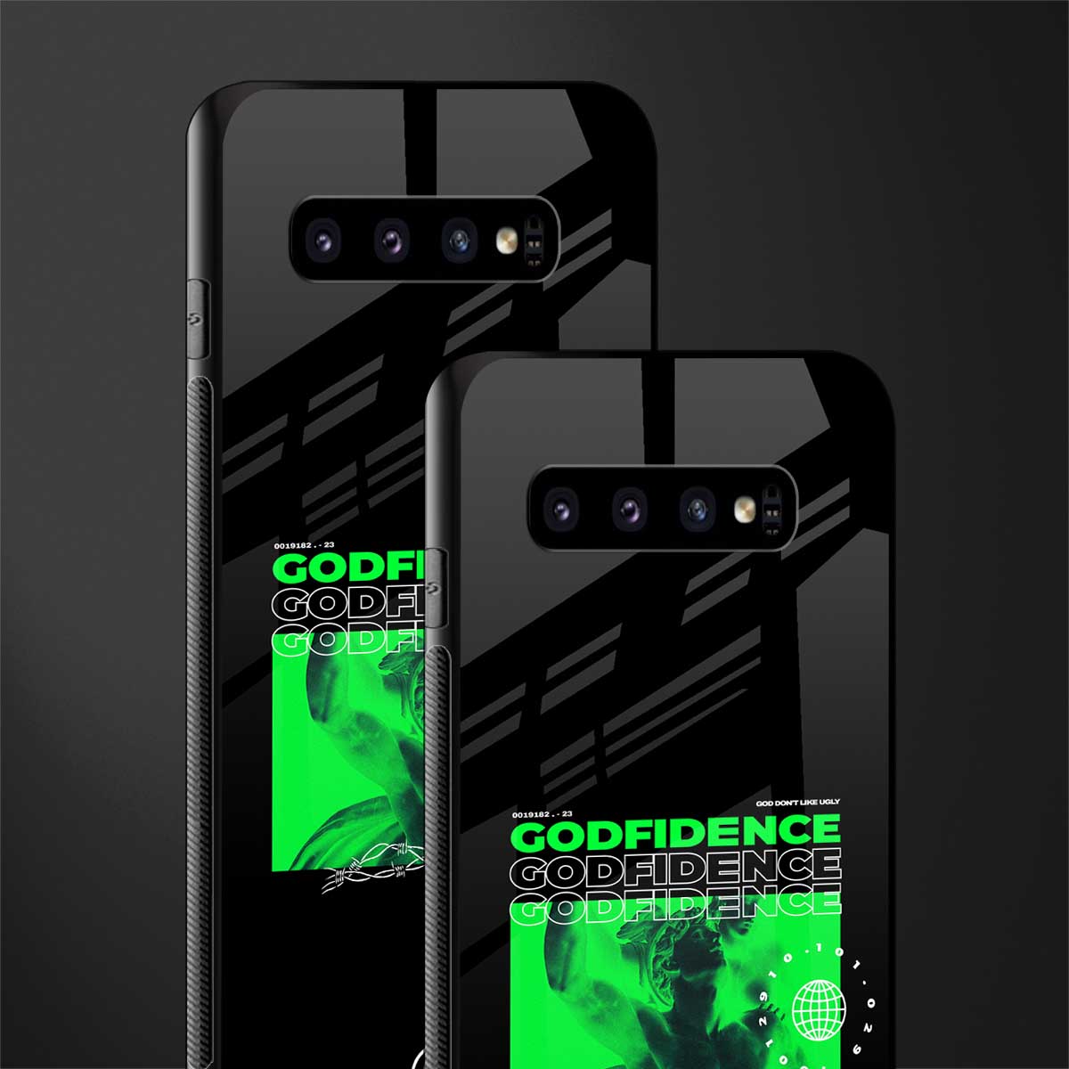 godfidence glass case for samsung galaxy s10 plus image-2