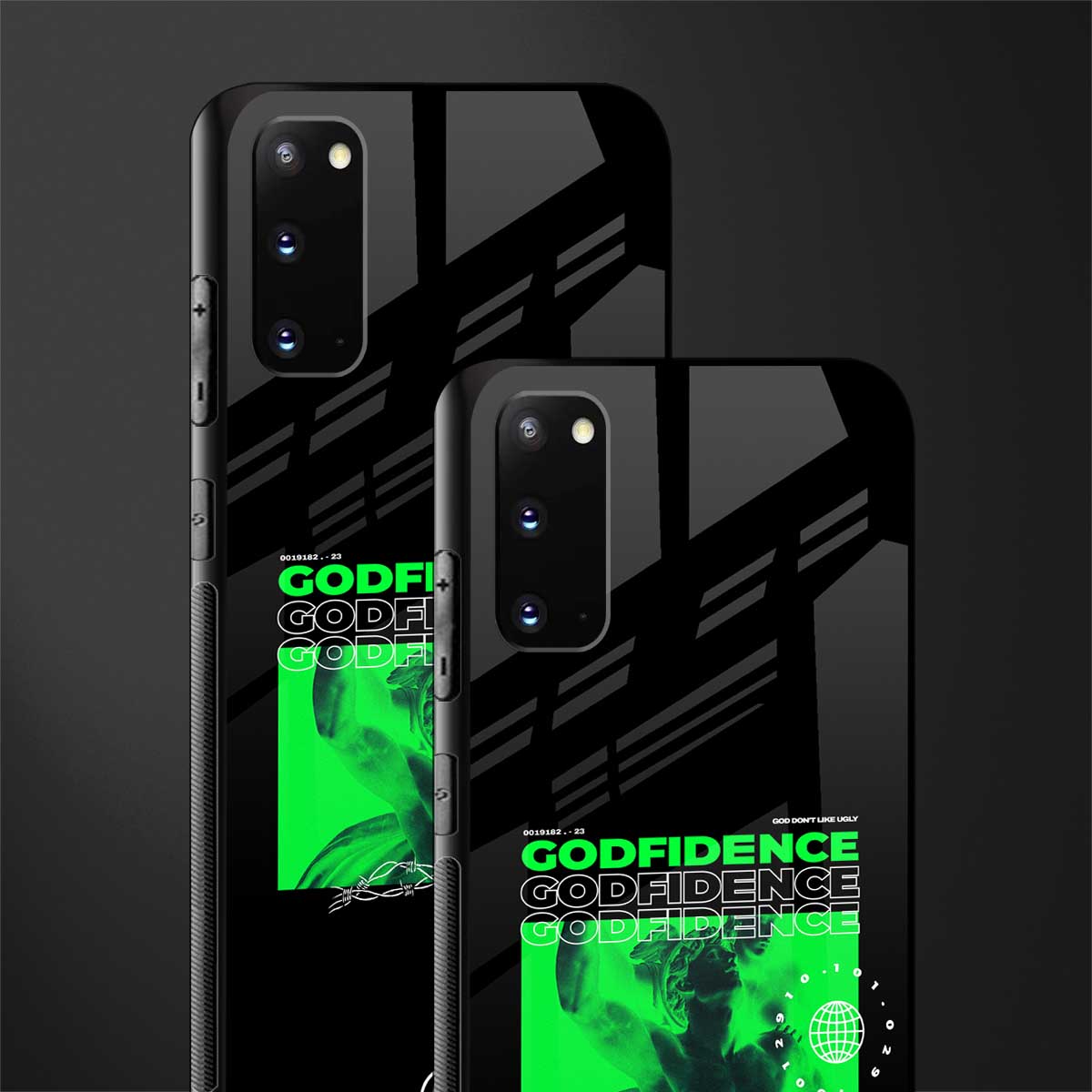 godfidence glass case for samsung galaxy s20 image-2