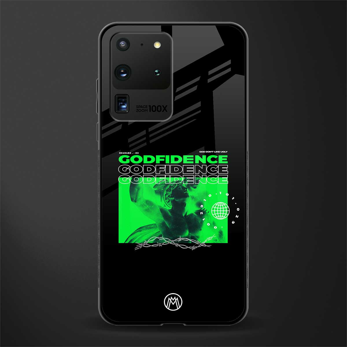 godfidence glass case for samsung galaxy s20 ultra image