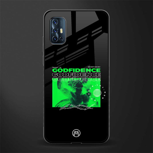 godfidence glass case for vivo v17 image
