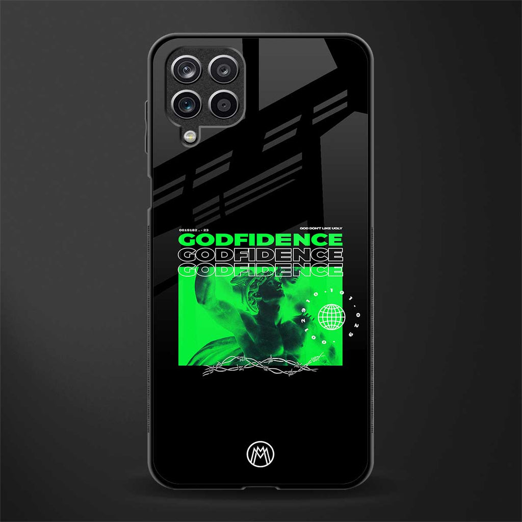 godfidence glass case for samsung galaxy a12 image