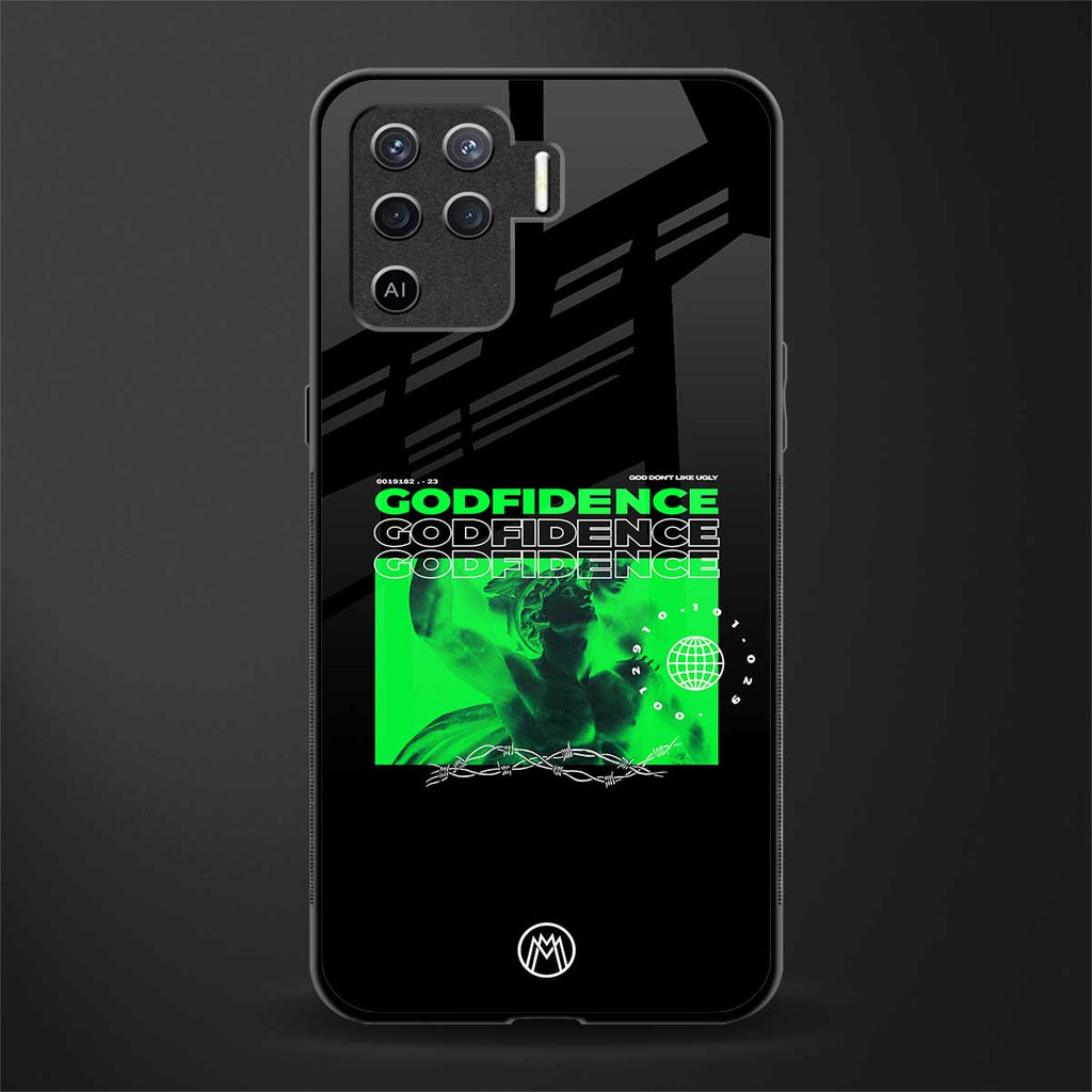 godfidence glass case for oppo f19 pro image