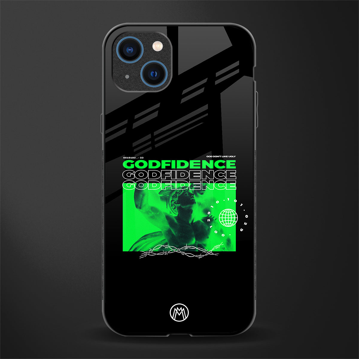 godfidence glass case for iphone 13 image