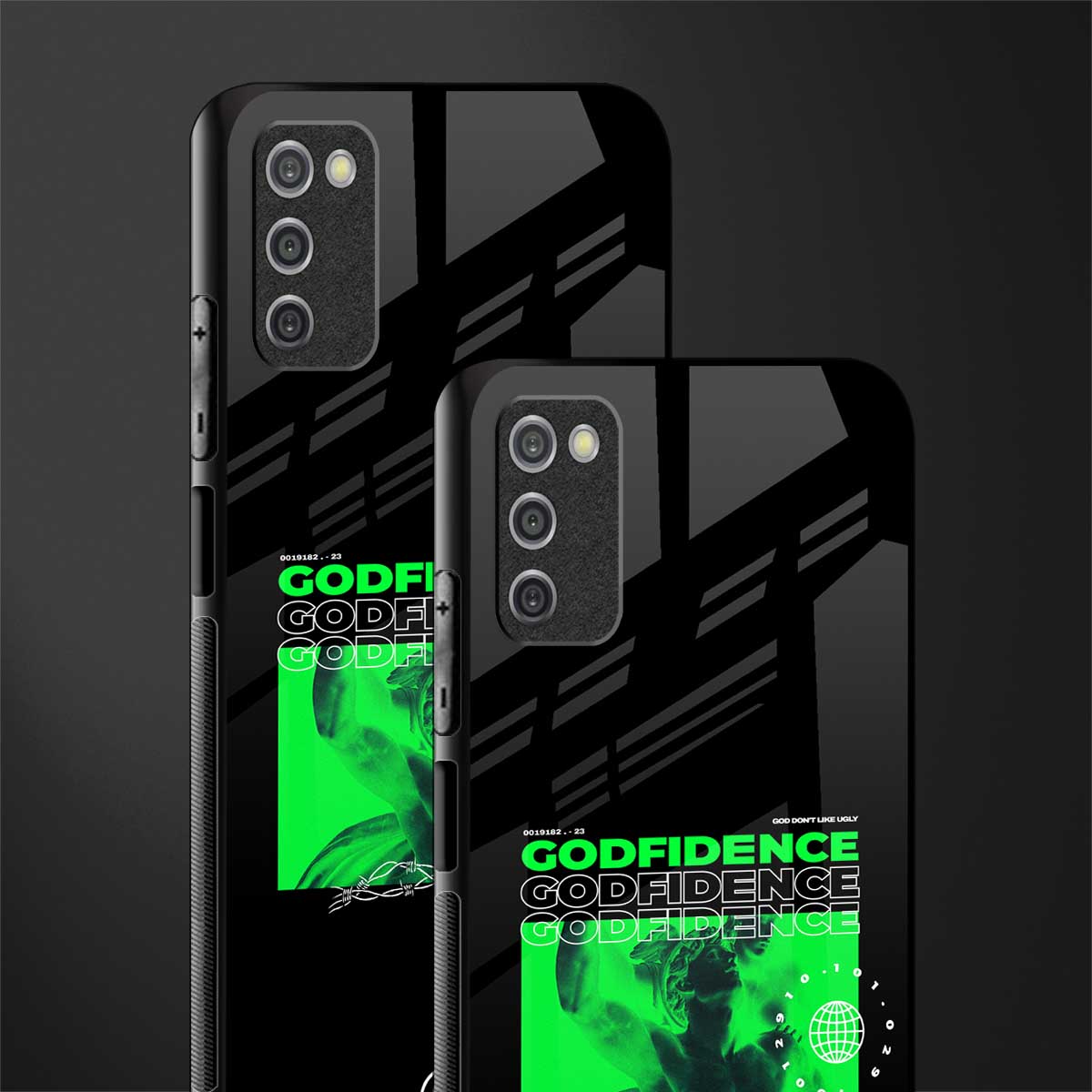 godfidence glass case for samsung galaxy a03s image-2