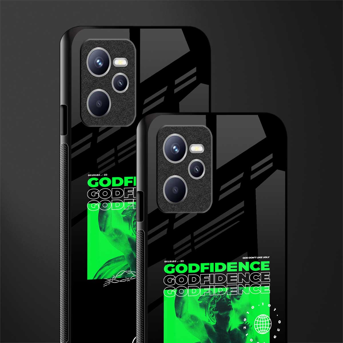 godfidence glass case for realme c35 image-2