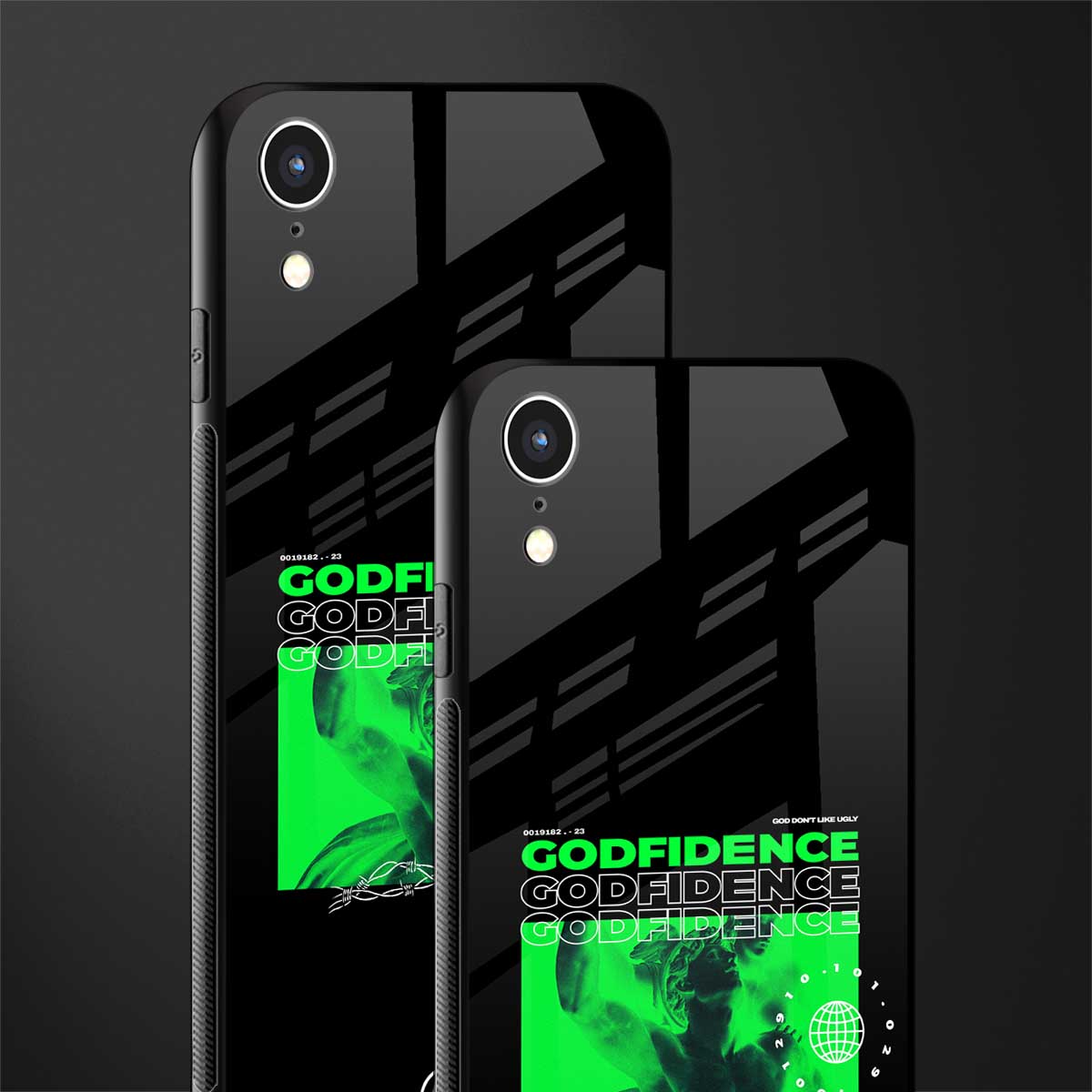 godfidence glass case for iphone xr image-2