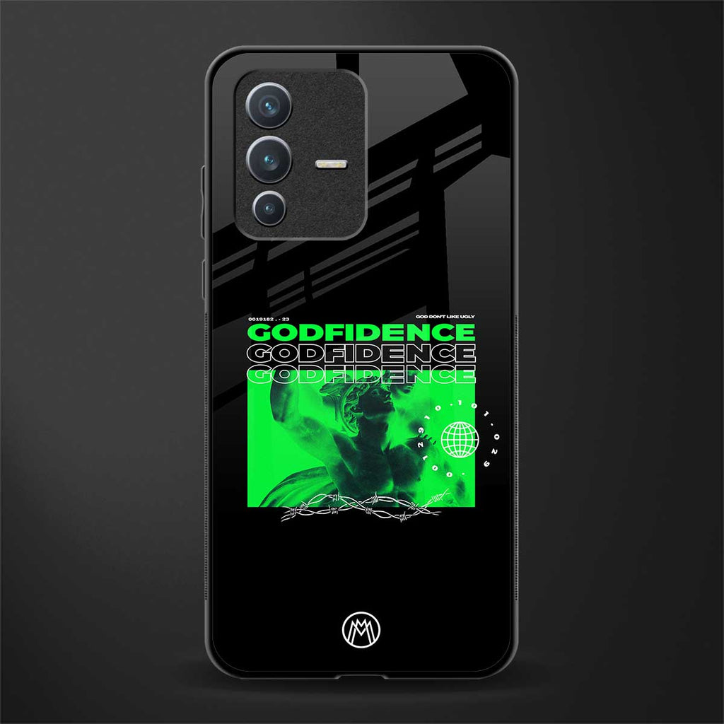 godfidence glass case for vivo v23 5g image