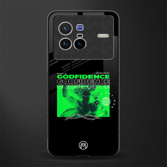 godfidence glass case for vivo x80 image