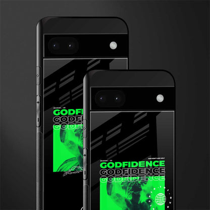 godfidence back phone cover | glass case for google pixel 6a