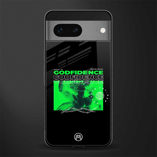 godfidence back phone cover | glass case for google pixel 7
