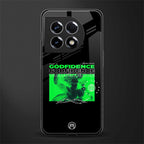 godfidence back phone cover | glass case for oneplus 11