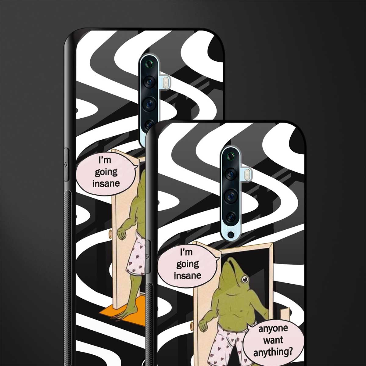 going insane glass case for oppo reno 2f image-2