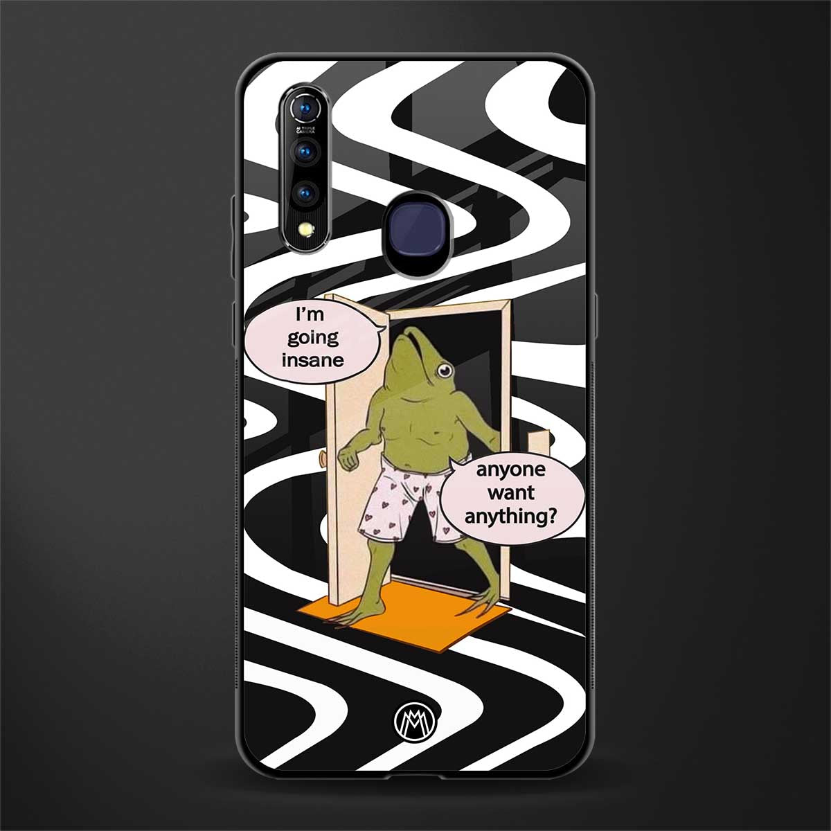 going insane glass case for vivo z1 pro image