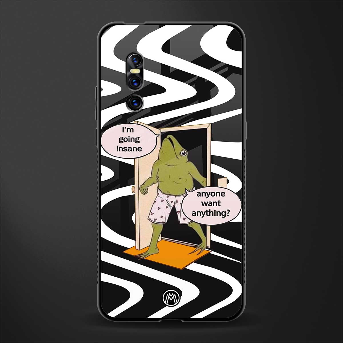 going insane glass case for vivo v15 pro image