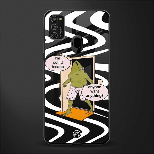 going insane glass case for samsung galaxy m30s image