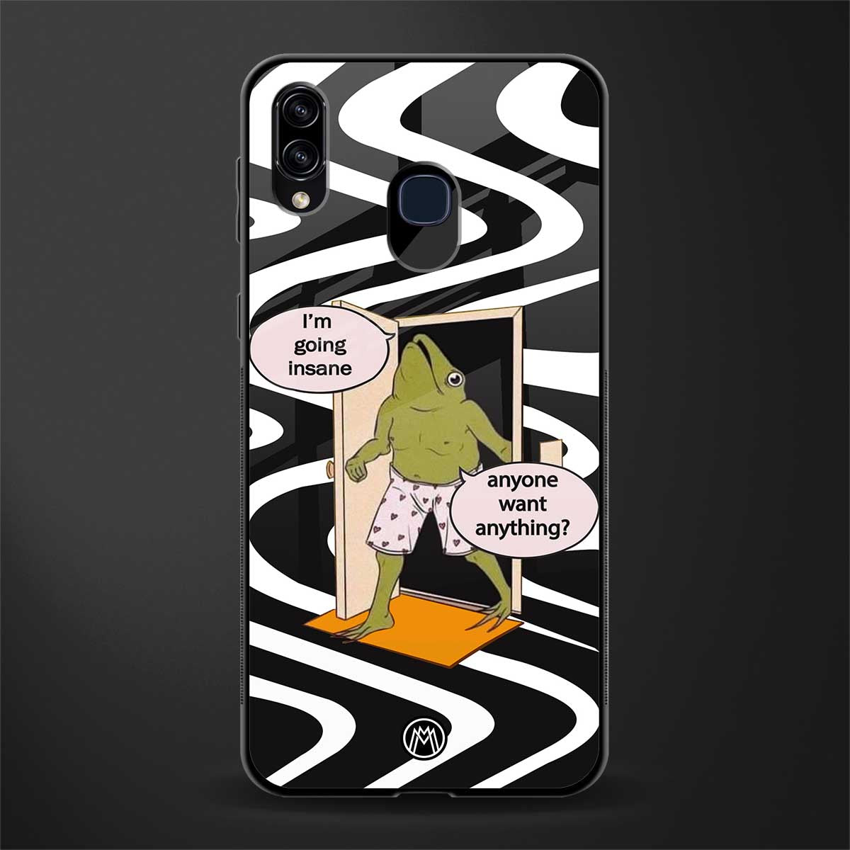 going insane glass case for samsung galaxy a30 image