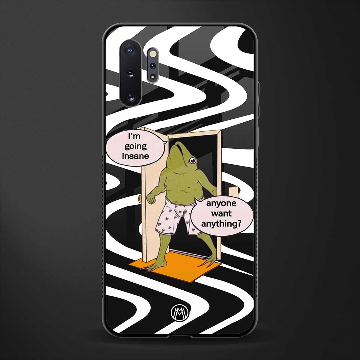 going insane glass case for samsung galaxy note 10 plus image