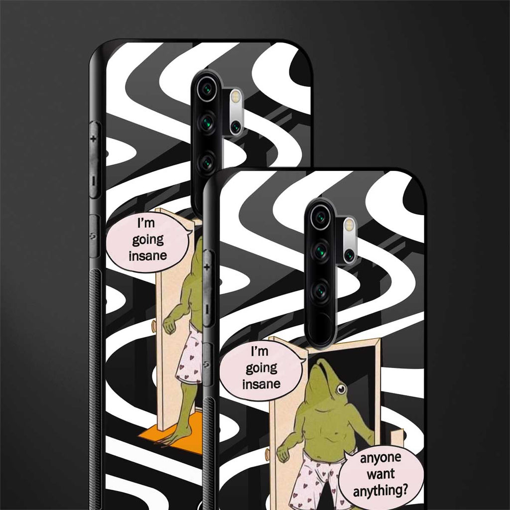 going insane glass case for redmi note 8 pro image-2