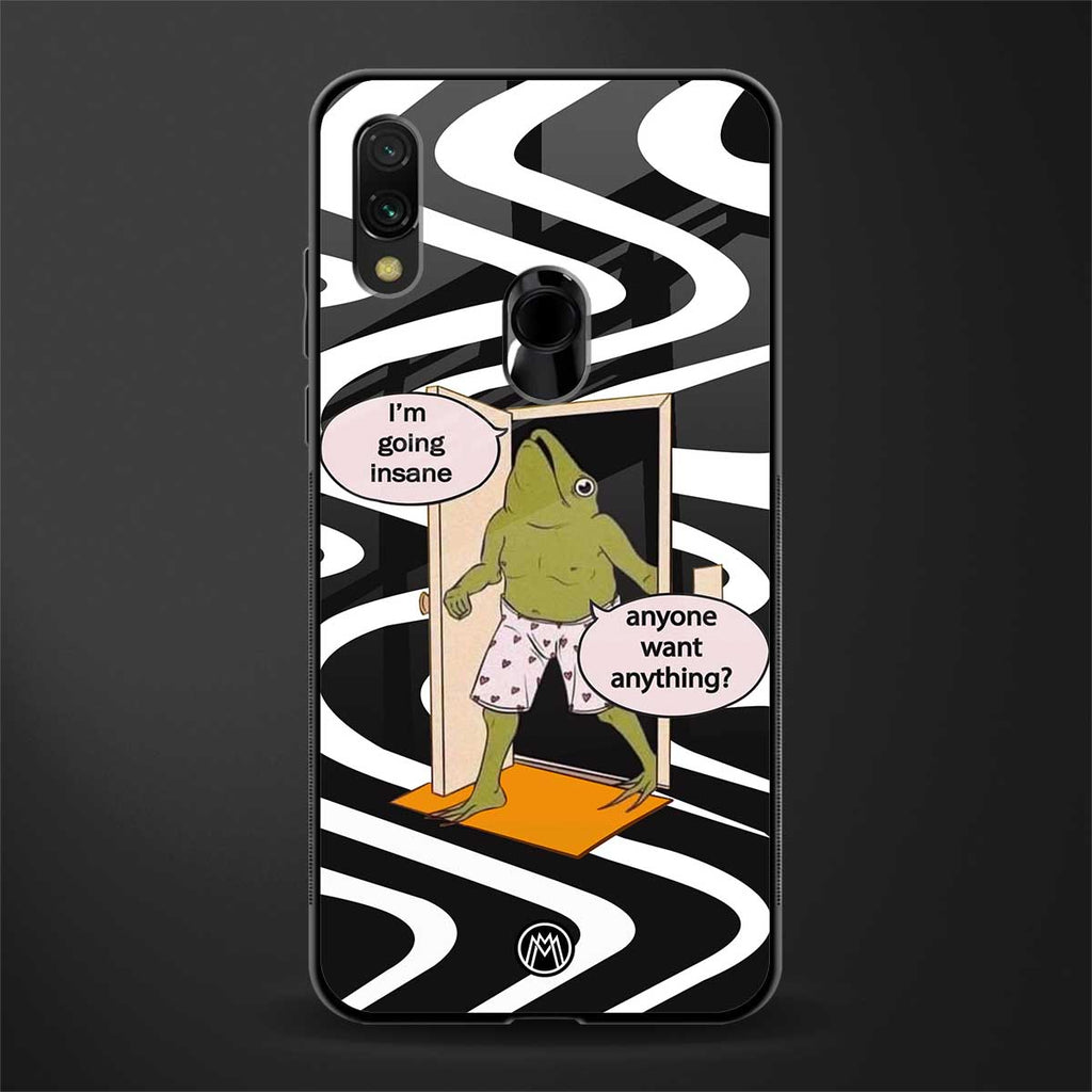 going insane glass case for redmi note 7 pro image