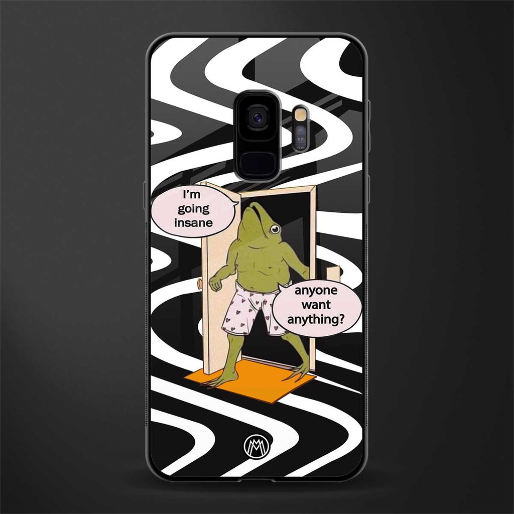 going insane glass case for samsung galaxy s9 image