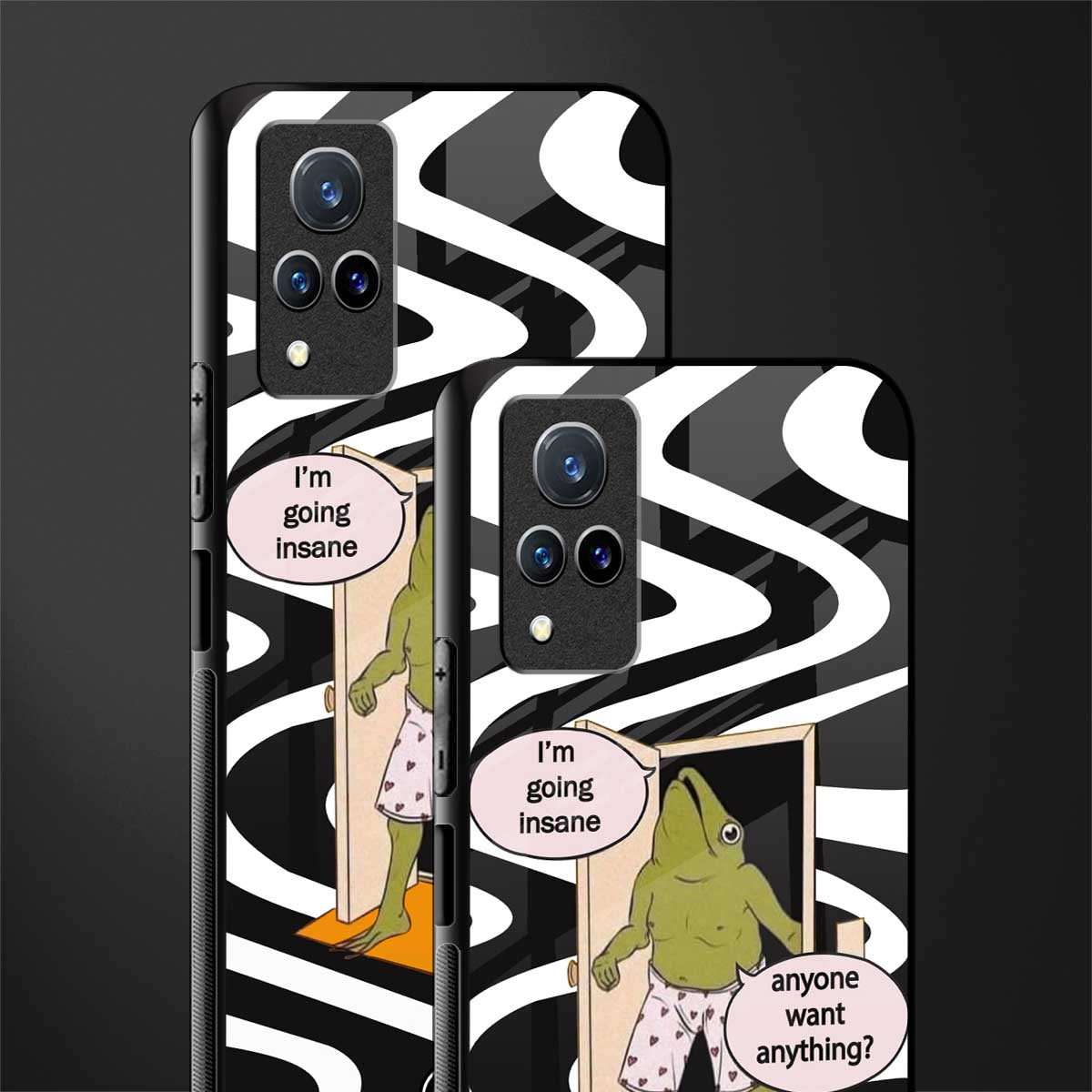 going insane glass case for vivo v21 5g image-2