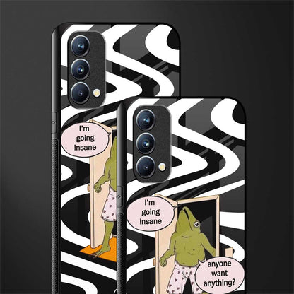 going insane glass case for oppo f19s image-2