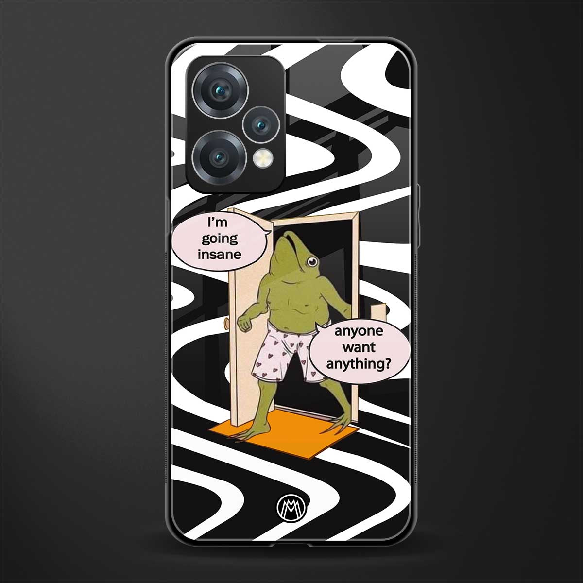 going insane back phone cover | glass case for realme 9 pro 5g