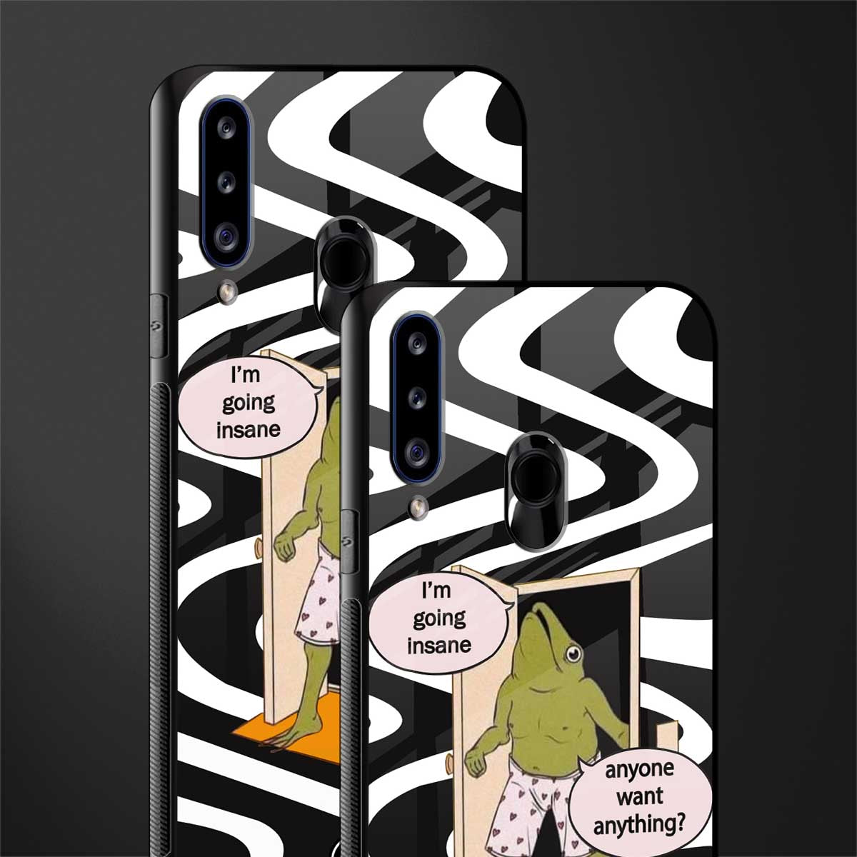 going insane glass case for samsung galaxy a20s image-2