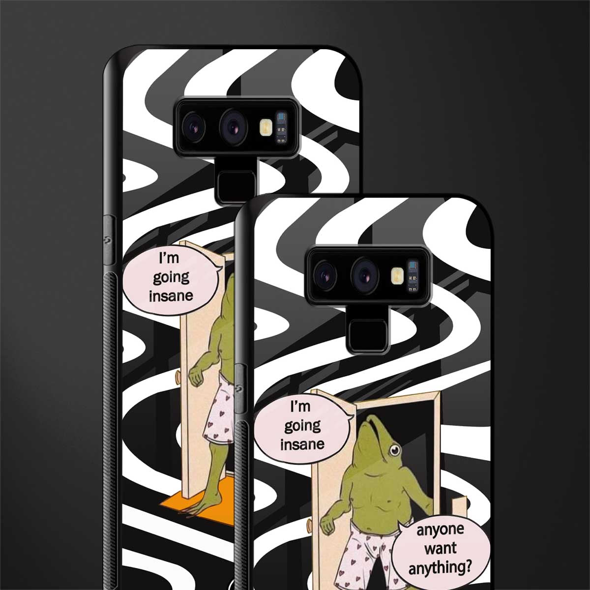 going insane glass case for samsung galaxy note 9 image-2
