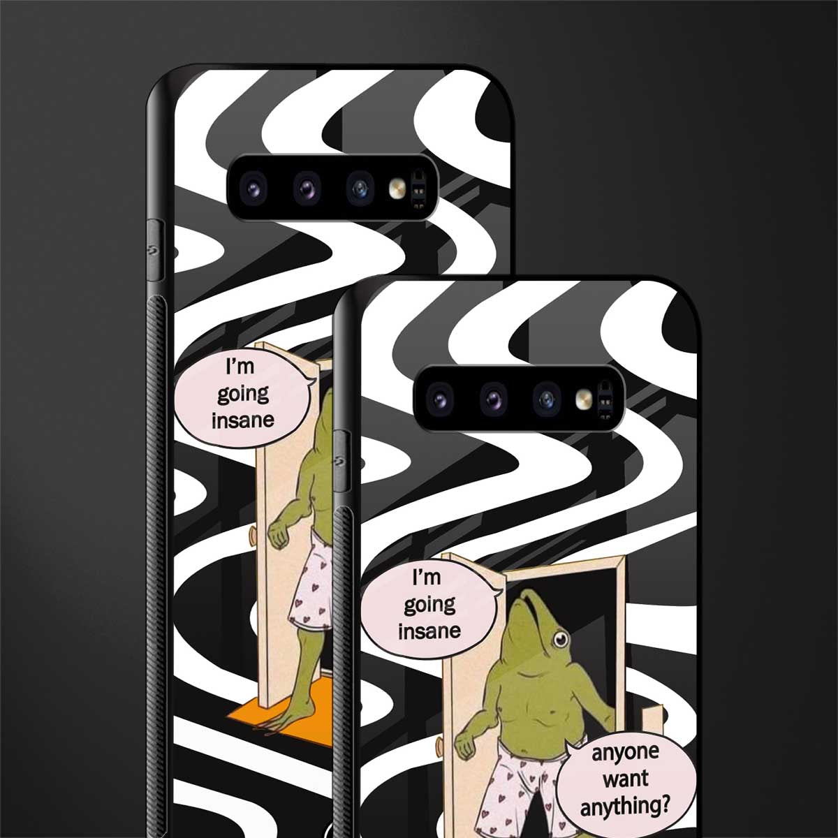 going insane glass case for samsung galaxy s10 plus image-2