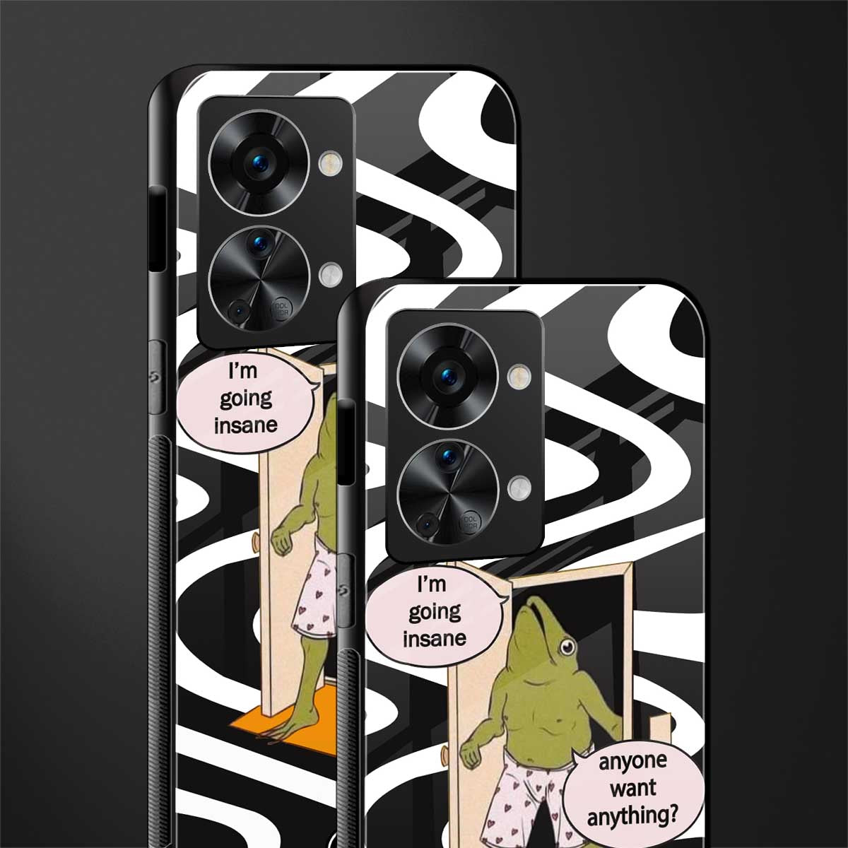 going insane glass case for phone case | glass case for oneplus nord 2t 5g